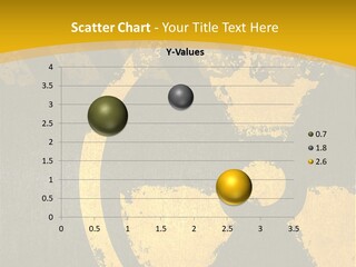 A Yellow And Black Hazard Sign On A Yellow Background PowerPoint Template