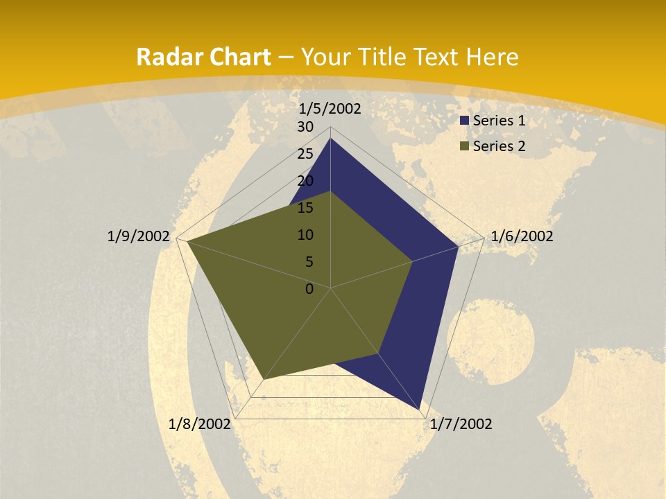 A Yellow And Black Hazard Sign On A Yellow Background PowerPoint Template