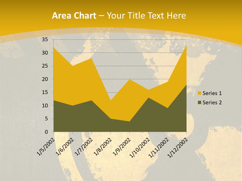 A Yellow And Black Hazard Sign On A Yellow Background PowerPoint Template
