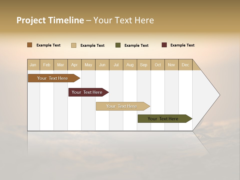 Two Wedding Rings Sitting On Top Of A Rock PowerPoint Template