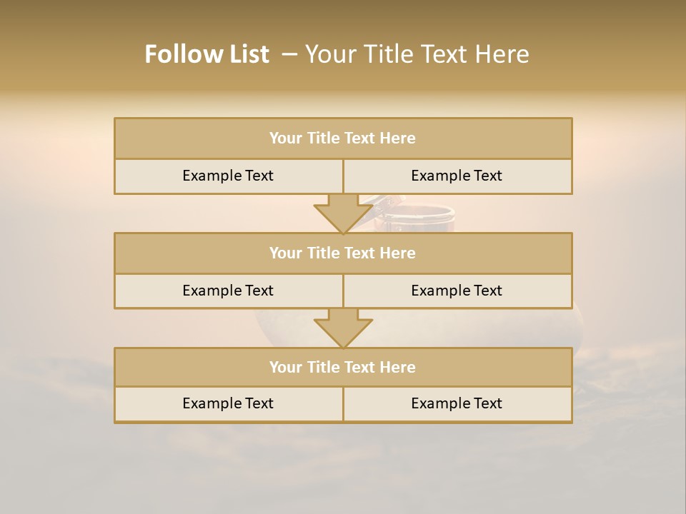 Two Wedding Rings Sitting On Top Of A Rock PowerPoint Template