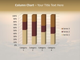 Two Wedding Rings Sitting On Top Of A Rock PowerPoint Template