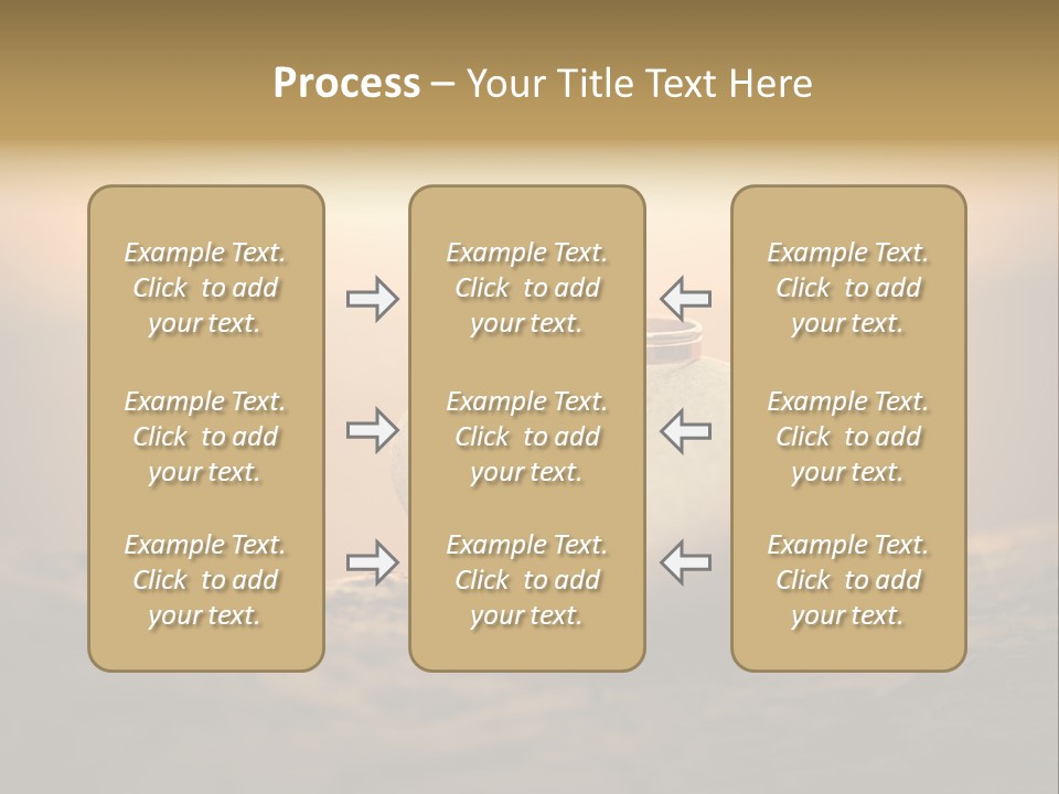 Two Wedding Rings Sitting On Top Of A Rock PowerPoint Template