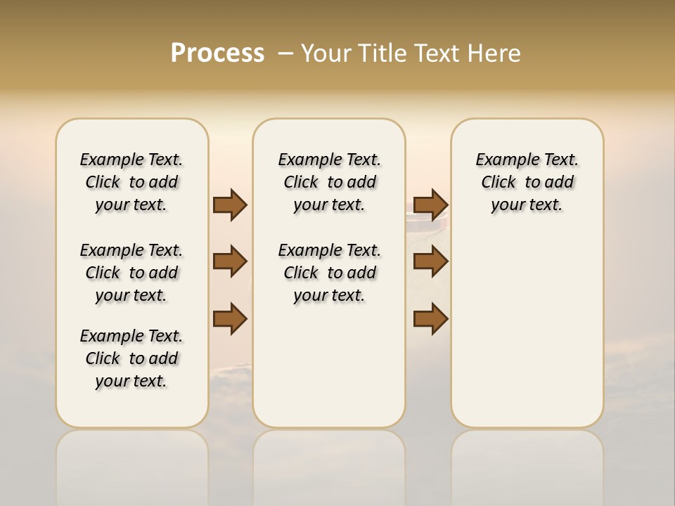Two Wedding Rings Sitting On Top Of A Rock PowerPoint Template