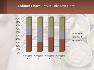 A Woman Getting A Facial Massage With A Wooden Spoon PowerPoint Template