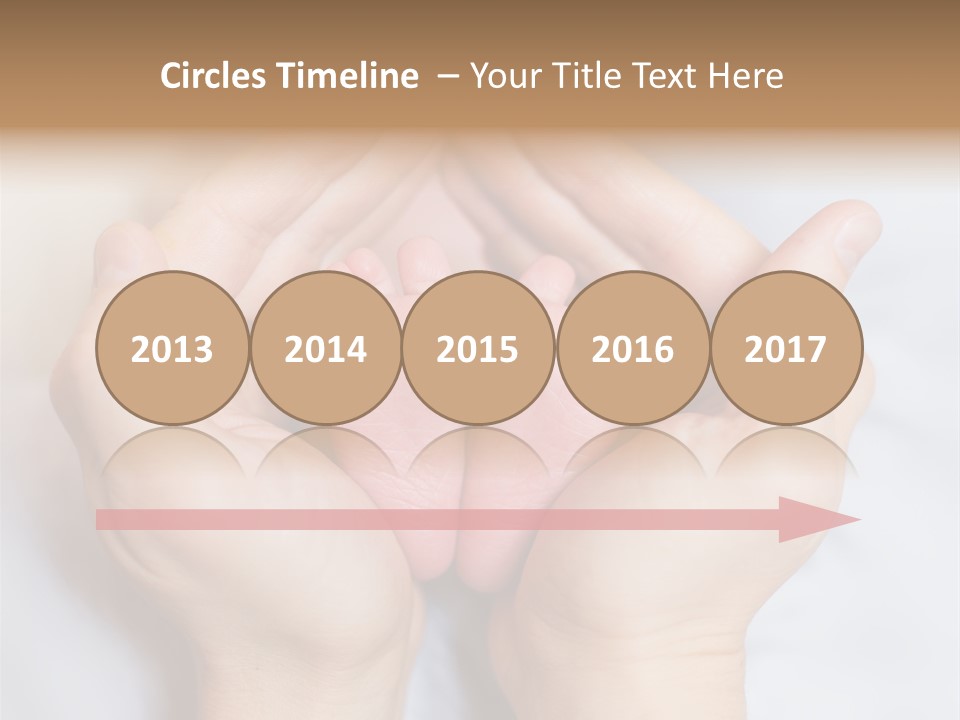 A Person Holding A Baby's Feet In Their Hands PowerPoint Template