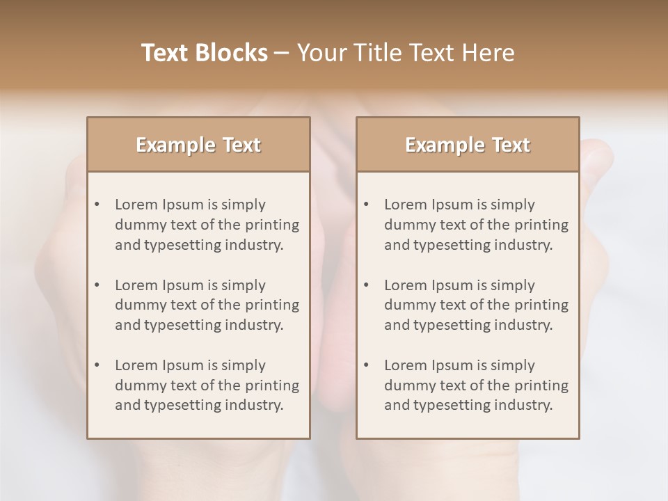 A Person Holding A Baby's Feet In Their Hands PowerPoint Template