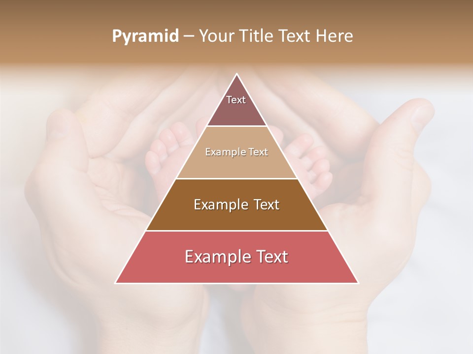 A Person Holding A Baby's Feet In Their Hands PowerPoint Template