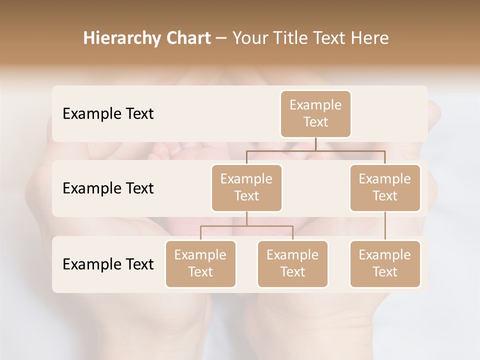 A Person Holding A Baby's Feet In Their Hands PowerPoint Template