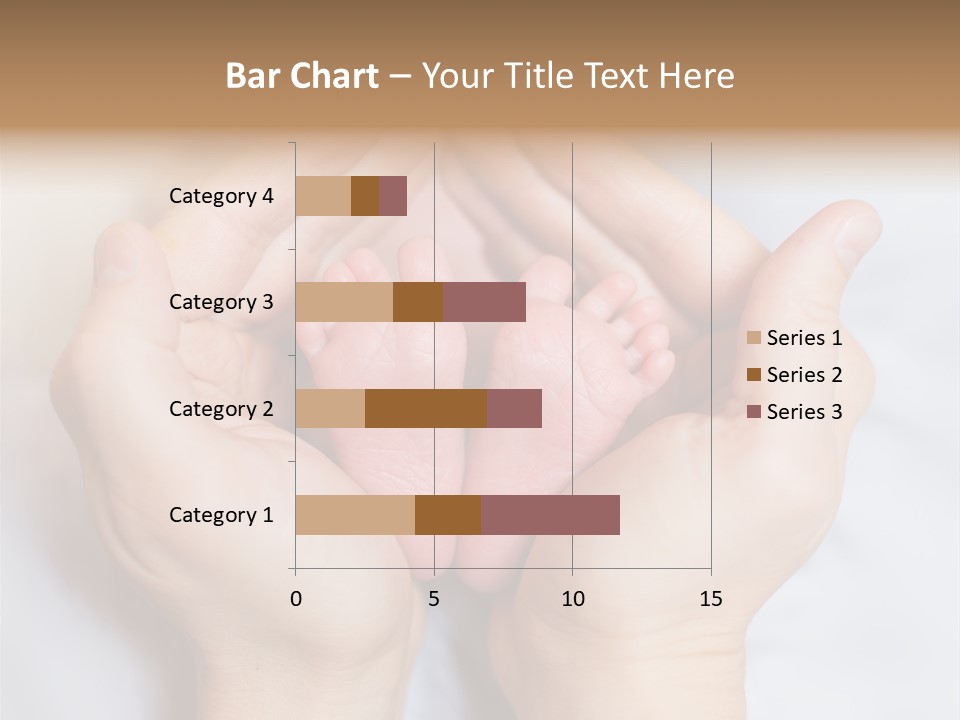 A Person Holding A Baby's Feet In Their Hands PowerPoint Template
