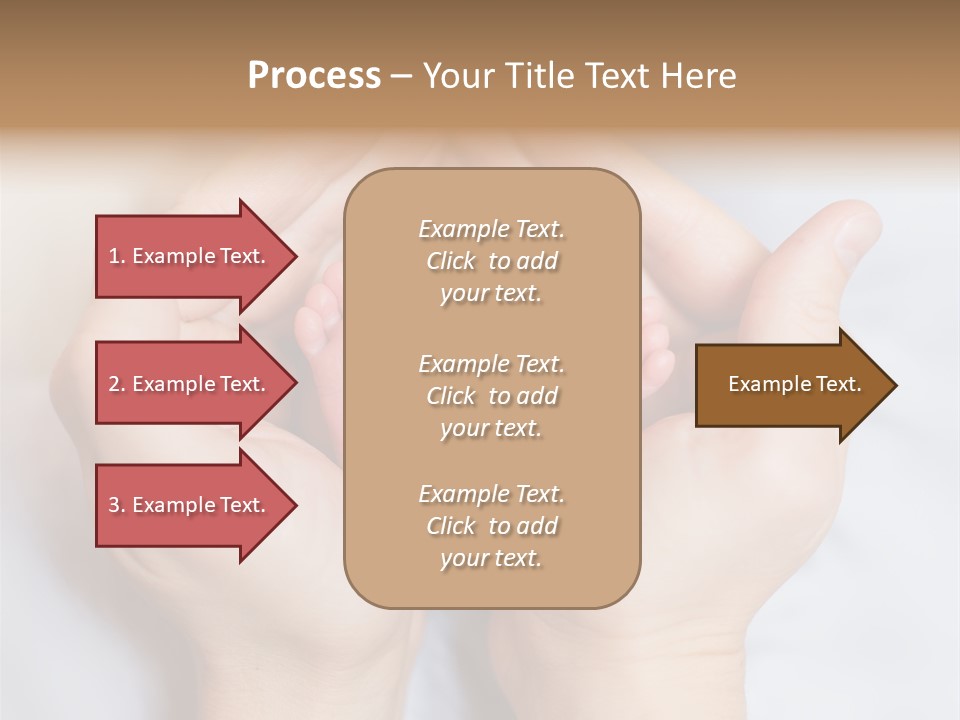 A Person Holding A Baby's Feet In Their Hands PowerPoint Template