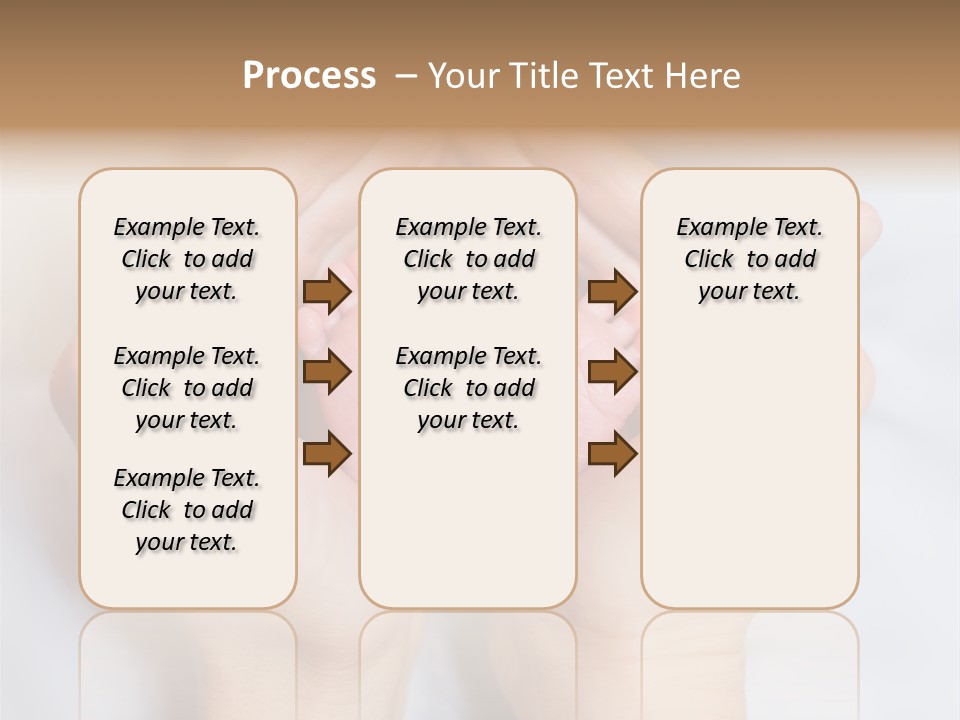 A Person Holding A Baby's Feet In Their Hands PowerPoint Template