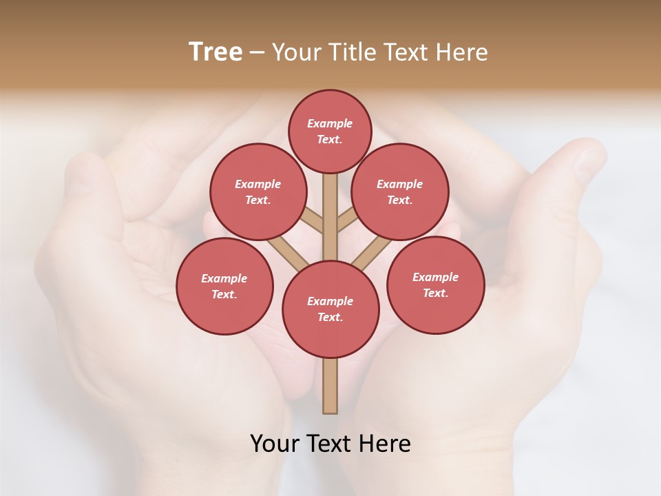 A Person Holding A Baby's Feet In Their Hands PowerPoint Template