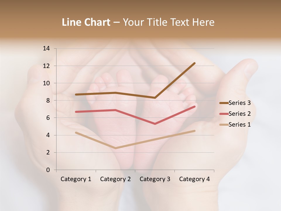 A Person Holding A Baby's Feet In Their Hands PowerPoint Template
