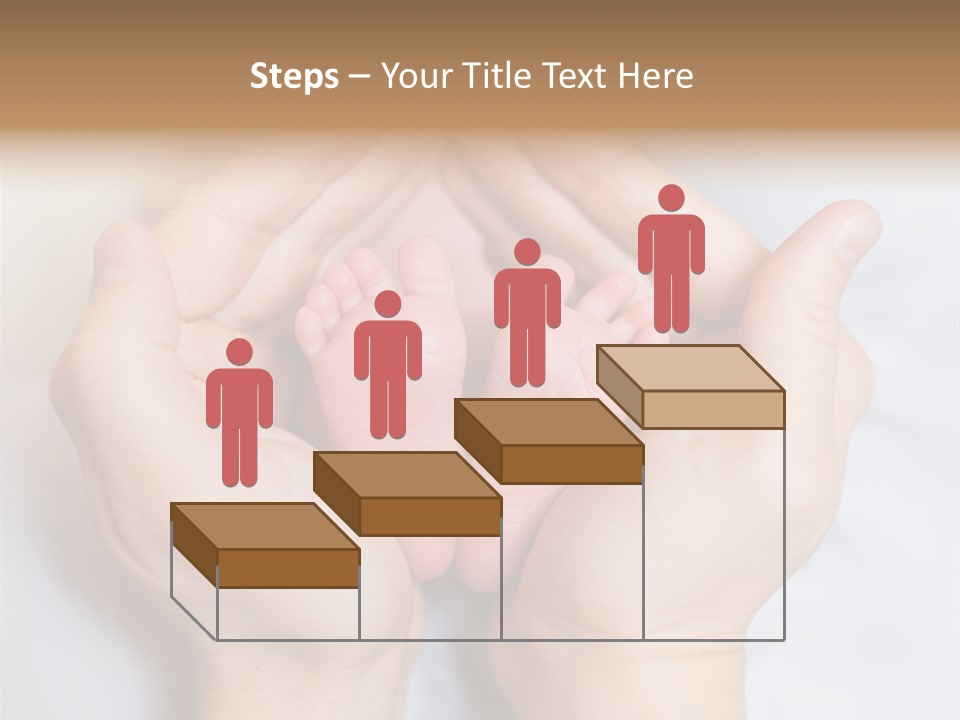A Person Holding A Baby's Feet In Their Hands PowerPoint Template
