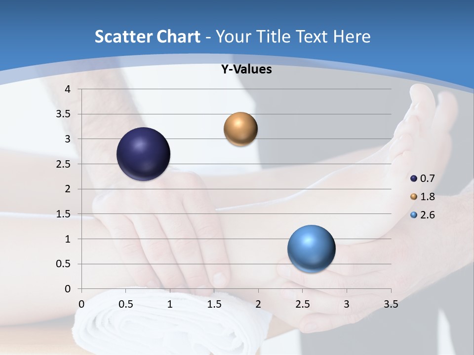 A Person Getting A Foot Massage From Another Person PowerPoint Template