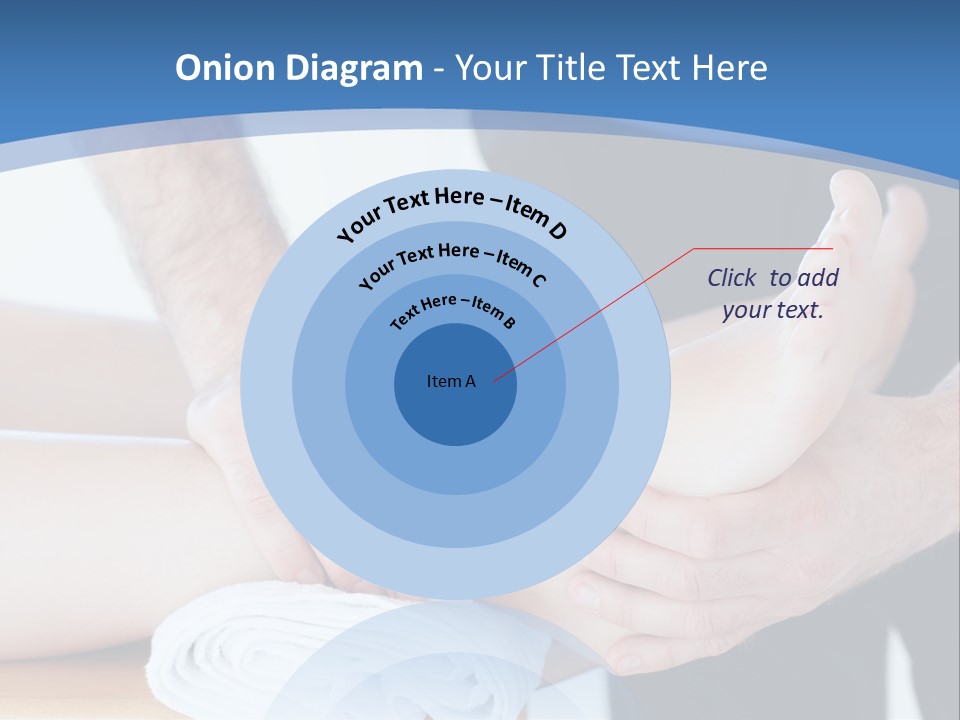 A Person Getting A Foot Massage From Another Person PowerPoint Template