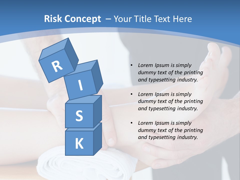 A Person Getting A Foot Massage From Another Person PowerPoint Template