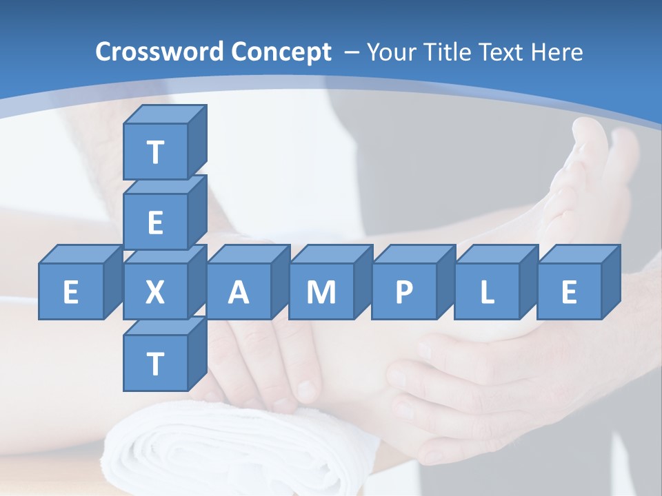 A Person Getting A Foot Massage From Another Person PowerPoint Template