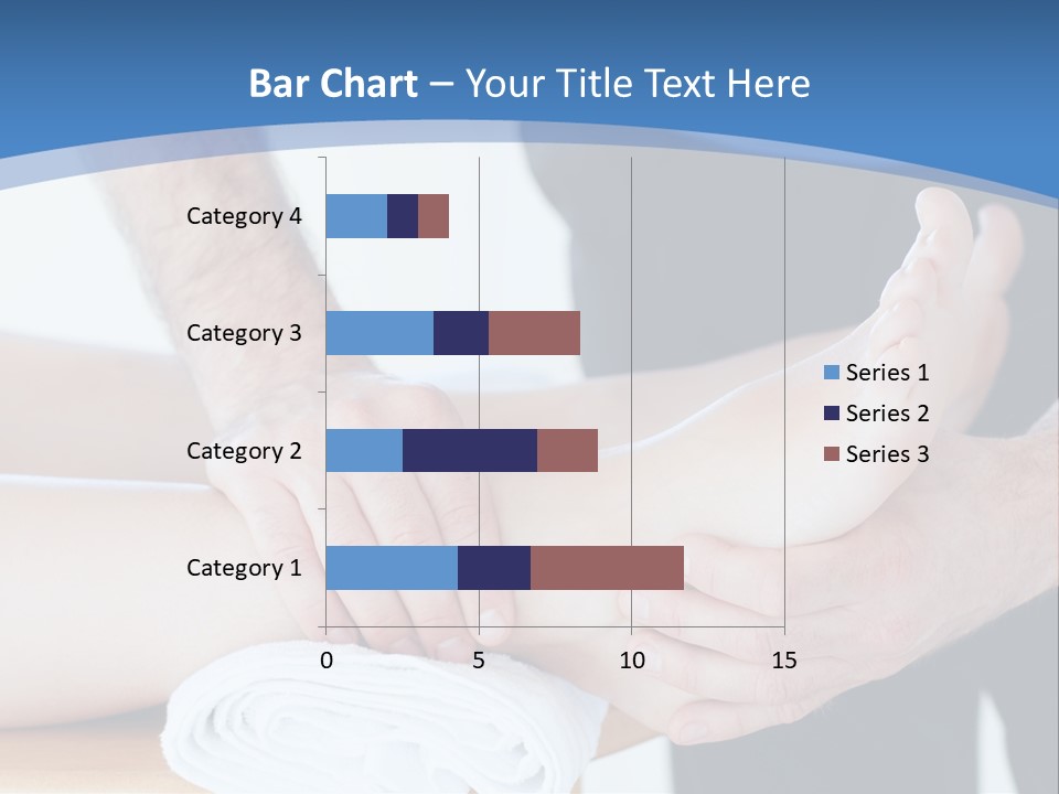A Person Getting A Foot Massage From Another Person PowerPoint Template