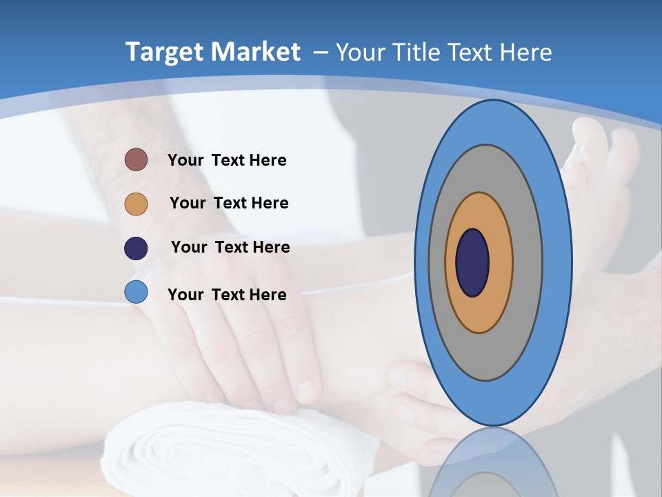 A Person Getting A Foot Massage From Another Person PowerPoint Template