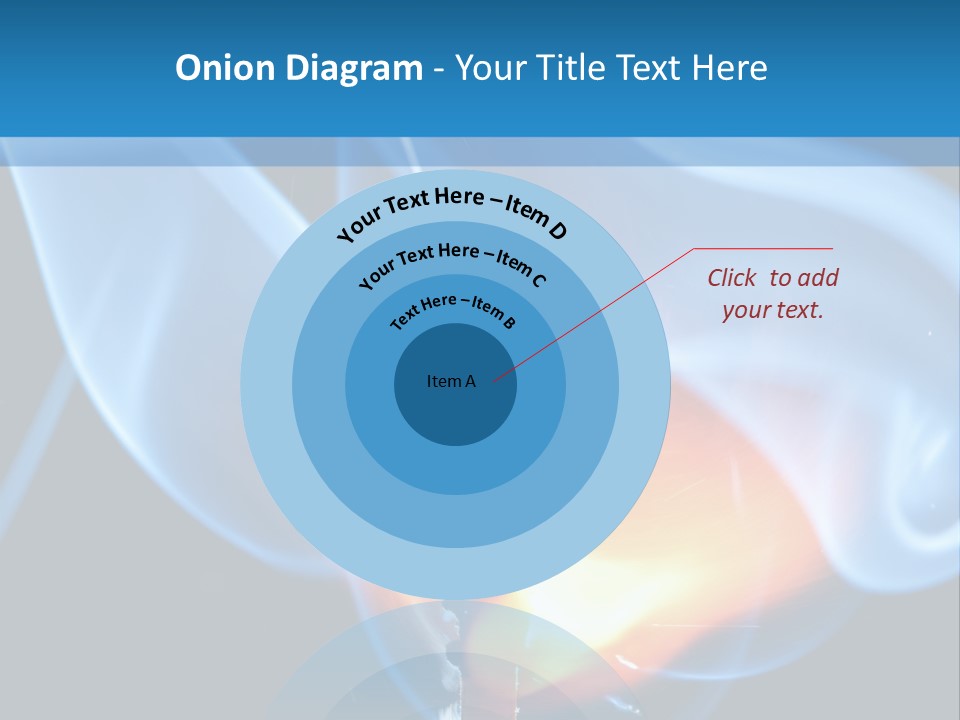 A Matchstick With Blue Smoke Coming Out Of It PowerPoint Template
