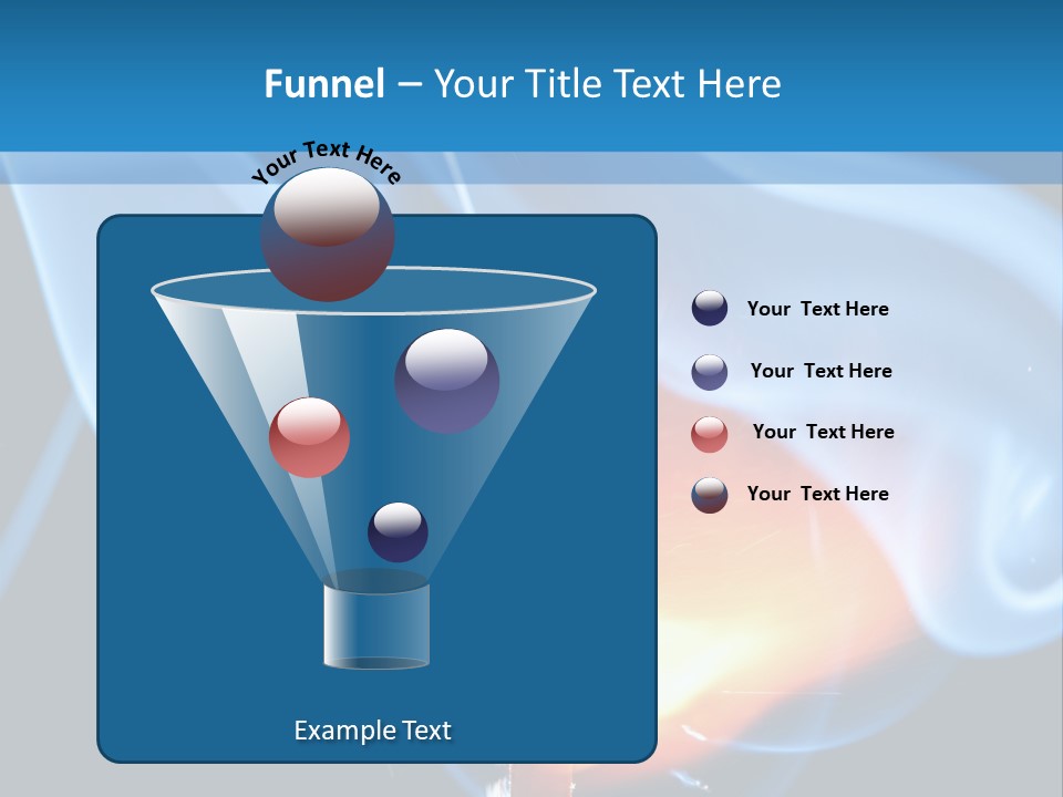 A Matchstick With Blue Smoke Coming Out Of It PowerPoint Template