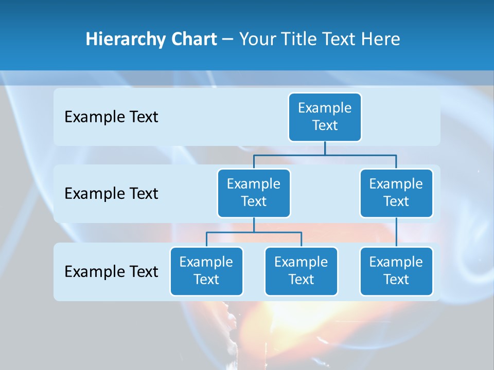A Matchstick With Blue Smoke Coming Out Of It PowerPoint Template