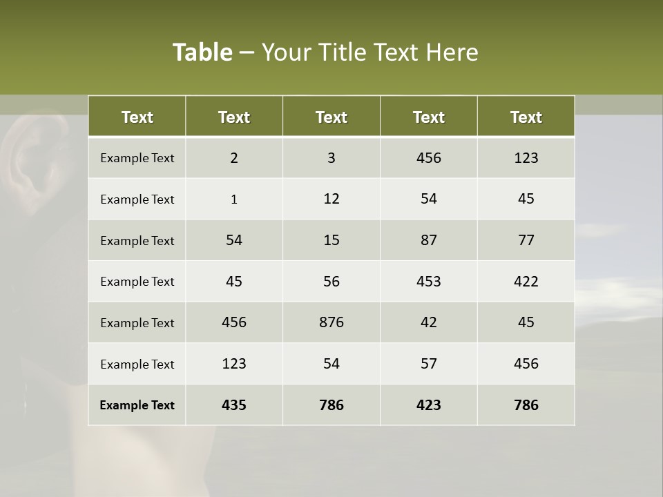 A Couple Of Men Riding Bikes Through A Field PowerPoint Template