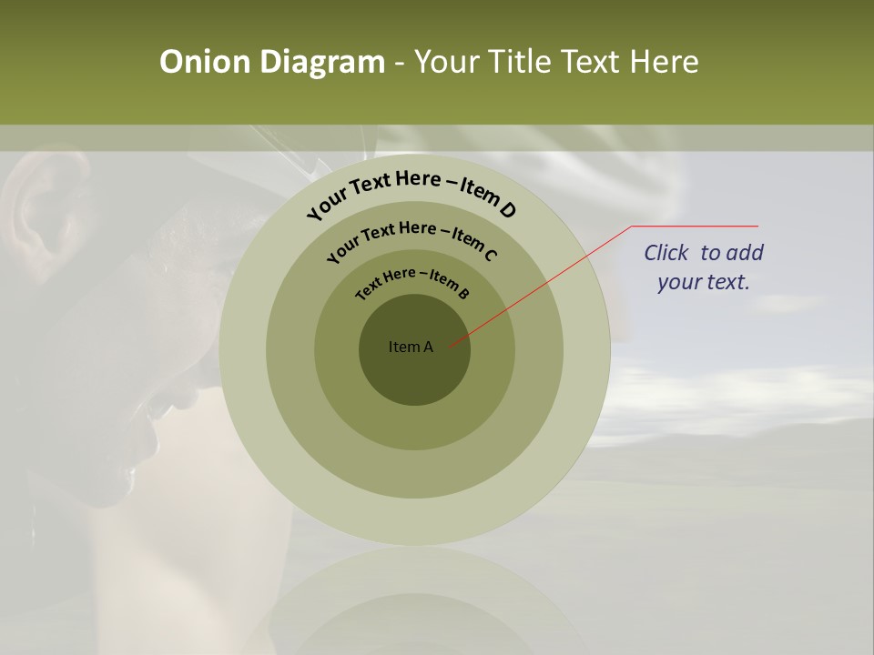 A Couple Of Men Riding Bikes Through A Field PowerPoint Template