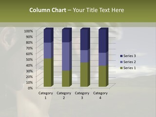 A Couple Of Men Riding Bikes Through A Field PowerPoint Template