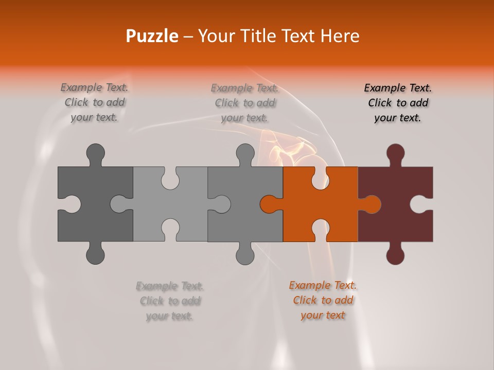 A Skeleton With A Highlighted Shoulder Powerpoint Presentation PowerPoint Template