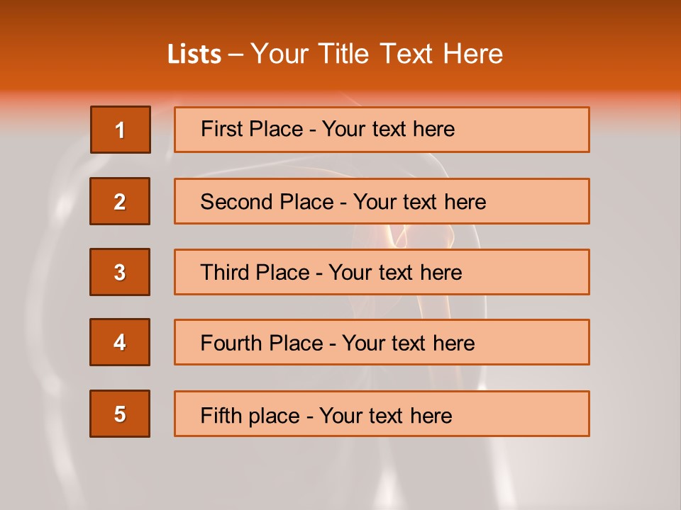 A Skeleton With A Highlighted Shoulder Powerpoint Presentation PowerPoint Template