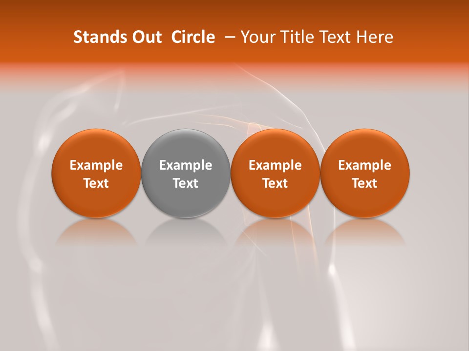 A Skeleton With A Highlighted Shoulder Powerpoint Presentation PowerPoint Template