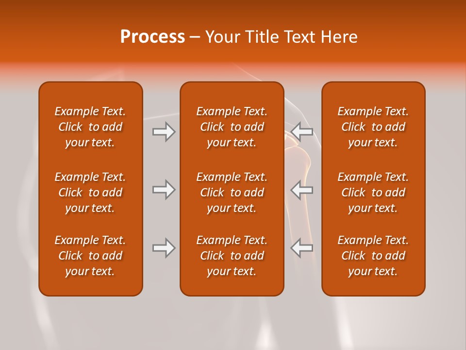 A Skeleton With A Highlighted Shoulder Powerpoint Presentation PowerPoint Template