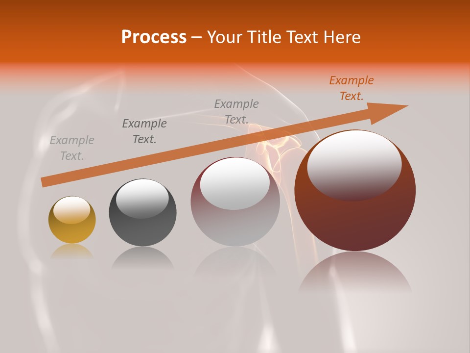 A Skeleton With A Highlighted Shoulder Powerpoint Presentation PowerPoint Template