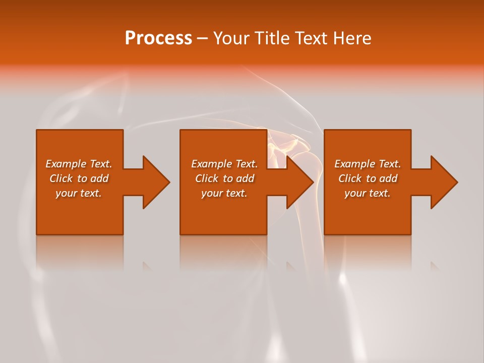 A Skeleton With A Highlighted Shoulder Powerpoint Presentation PowerPoint Template