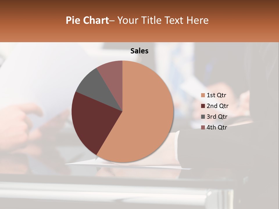 A Group Of People Writing On A Piece Of Paper PowerPoint Template