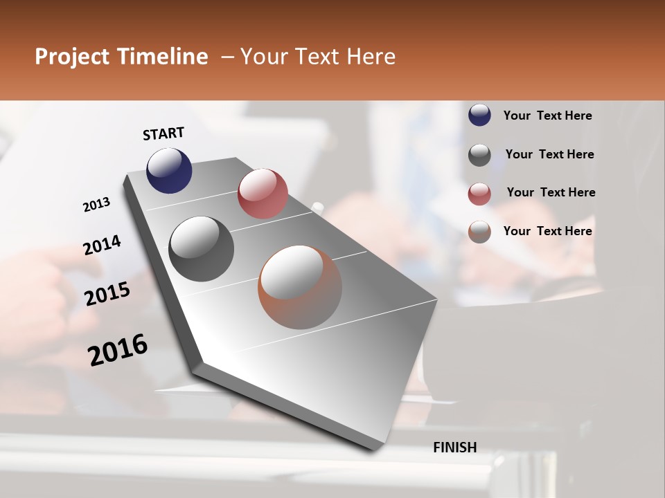 A Group Of People Writing On A Piece Of Paper PowerPoint Template