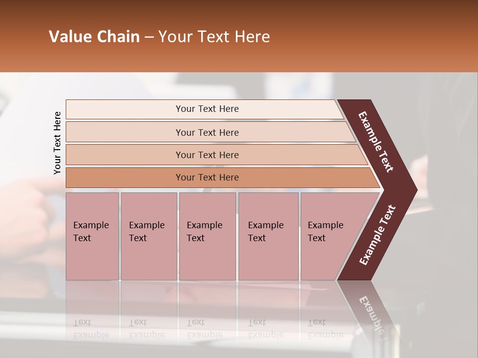 A Group Of People Writing On A Piece Of Paper PowerPoint Template
