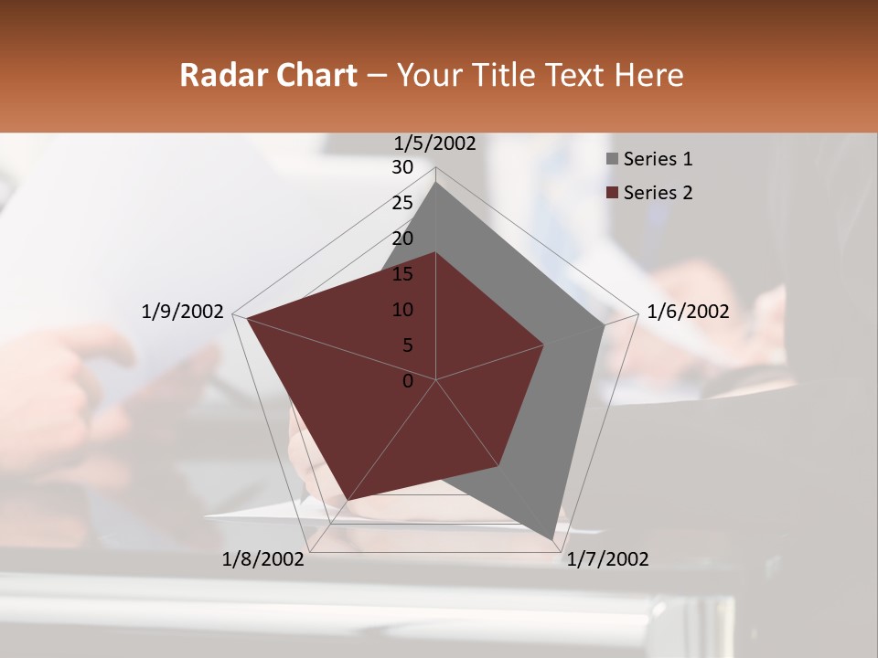 A Group Of People Writing On A Piece Of Paper PowerPoint Template