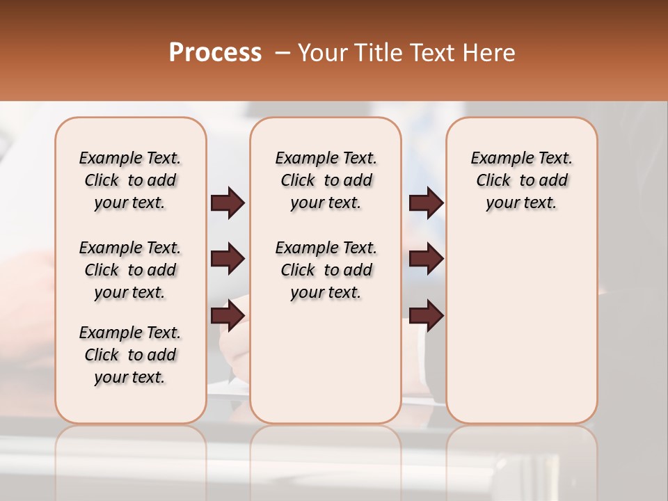 A Group Of People Writing On A Piece Of Paper PowerPoint Template