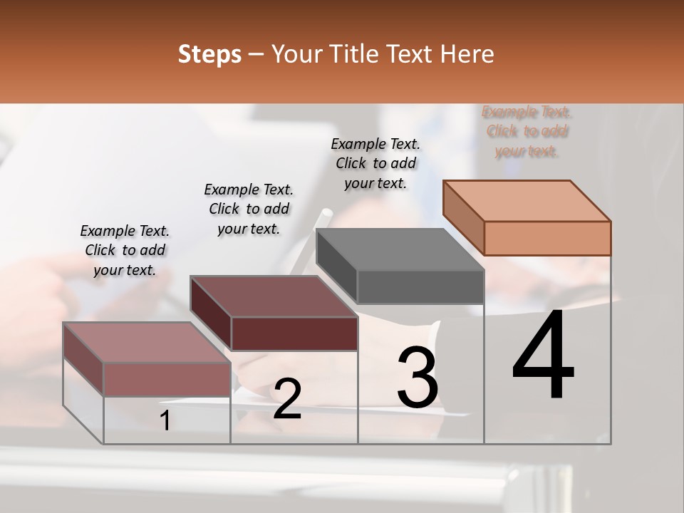 A Group Of People Writing On A Piece Of Paper PowerPoint Template