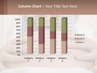 A Pregnant Woman Laying In Bed With Her Hands On Her Belly PowerPoint Template