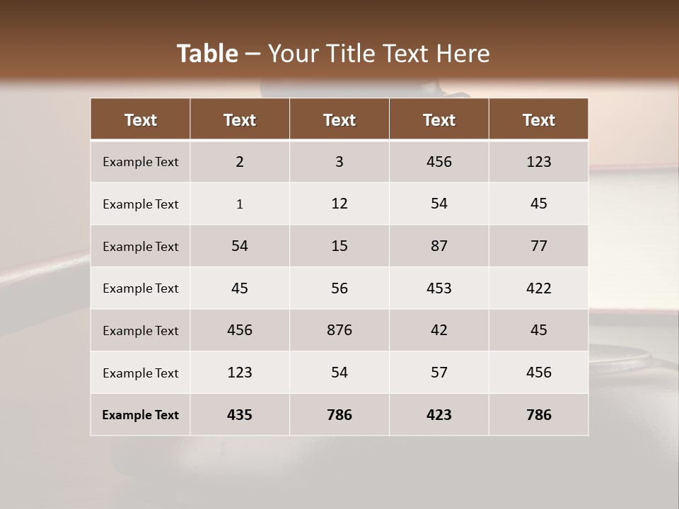 A Judge's Gaven On Top Of A Table With Books PowerPoint Template