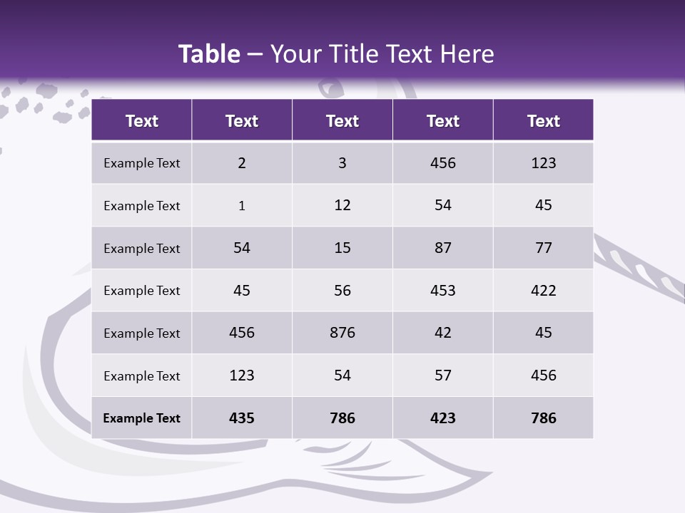 A Purple And White Fish With A Hook In It's Mouth PowerPoint Template