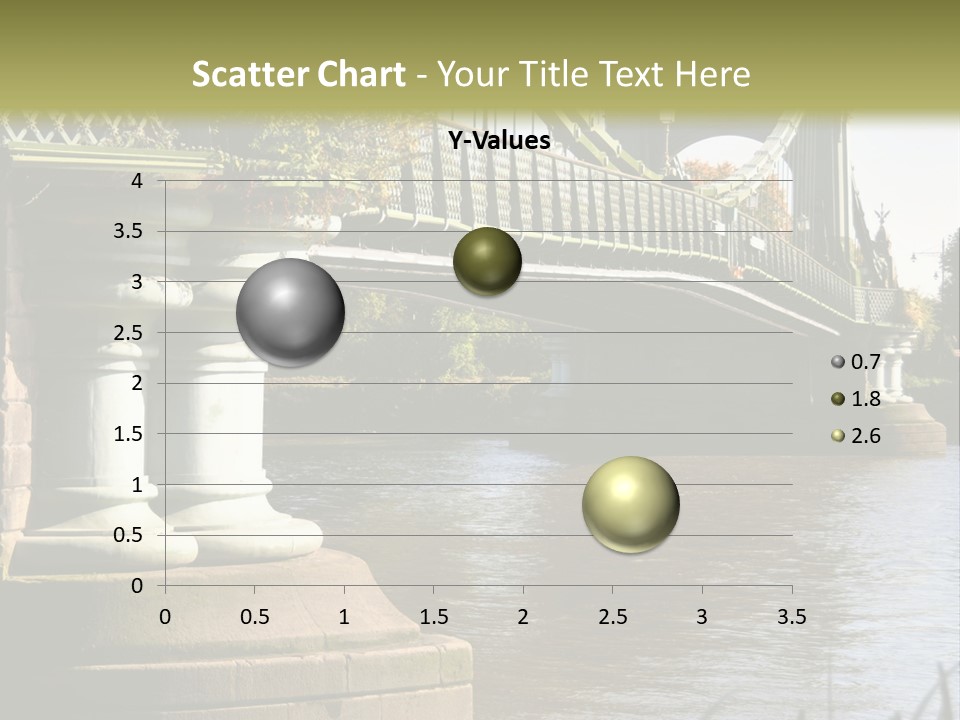 A Bridge Over A Body Of Water With A Building In The Background PowerPoint Template