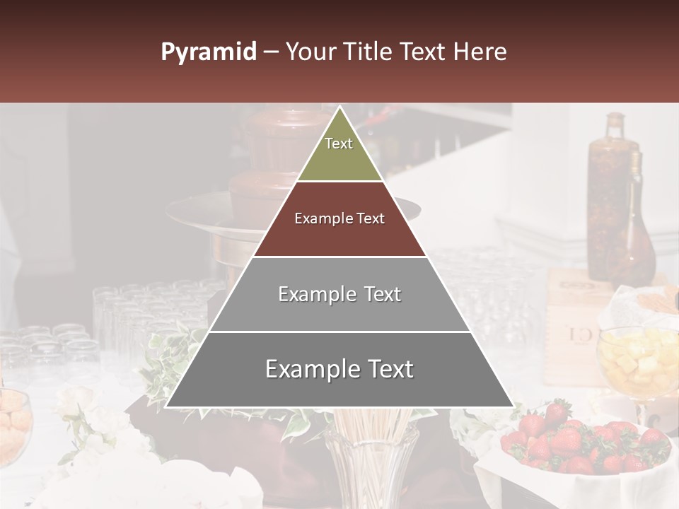A Table Topped With Lots Of Food And Drinks PowerPoint Template