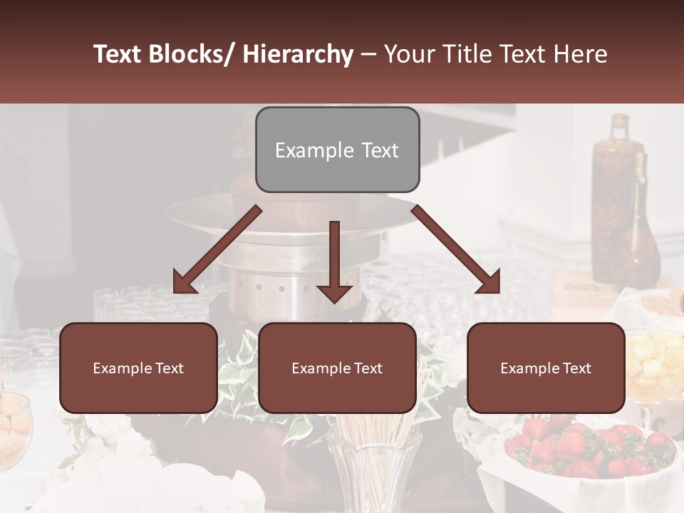 A Table Topped With Lots Of Food And Drinks PowerPoint Template