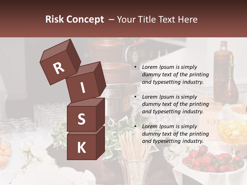 A Table Topped With Lots Of Food And Drinks PowerPoint Template